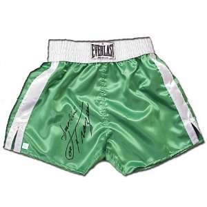  Joe Frazier Autographed Everlast Boxing Trunks with 