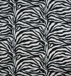 Zebra Skin Fleece Throw Blanket  