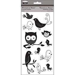Whimsical Birds Clear Stamps (4 in. x 8 in.)  
