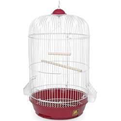 Prevue Pet Products Classic Red Round Bird Cage  Overstock