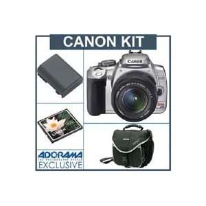  Canon Digital Rebel XTi Chrome SLR Camera / Lens Kit with EFS 18 
