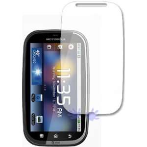  Motorola Bravo Crystal Clear Screen Protector Cell Phones 