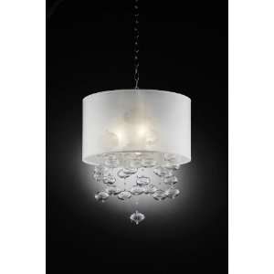  23h White Glass Bubble Ceiling Lamp