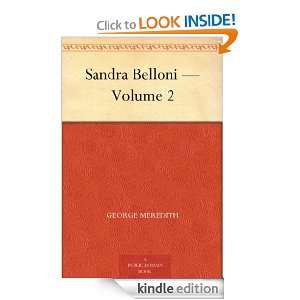 Sandra Belloni   Volume 2 George Meredith  Kindle Store