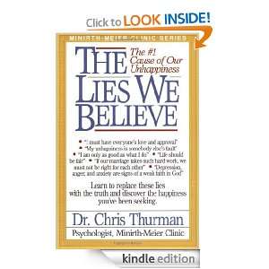 The Lies We Believe Dr. Chris Thurman  Kindle Store