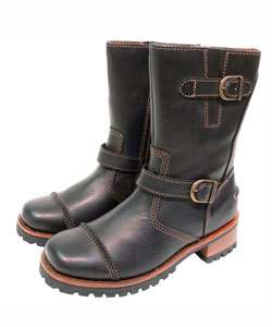 Harley Davidson Womens Leather Motorcycle Boots  
