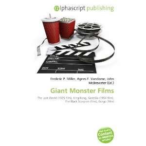  Giant Monster Films (9786133903296) Books