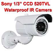 SONY 540 TVL CCD Waterproof IR Color Wired CCTV Cameras Security 