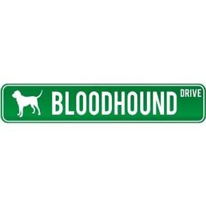 New  Bloodhound Drive  Street Sign Dog 