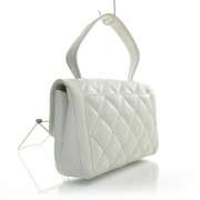 description this is an authentic chanel lambskin quilted flap handbag