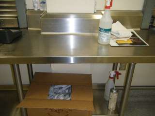 Stainless Steel Work Counter 20ft Long  