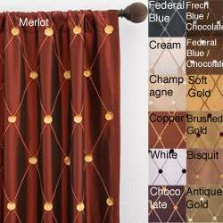 Helena Rod Pocket 120 inch Curtain Panel  