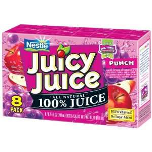 Juicy Juice Punch Slim, 6 oz, 8 ct Grocery & Gourmet Food