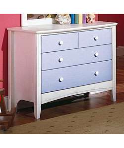 Blanca White & Blue Small Dresser  