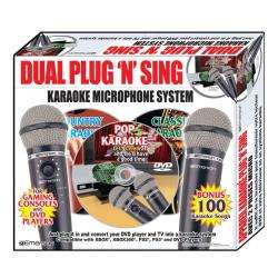 Emerson Dual Plug and Sing Karaoke Microphone Syst  Overstock