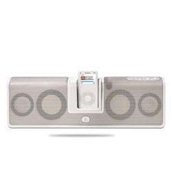 Logitech mm50 Portable iPod Speakers (White) (Refurbished)   