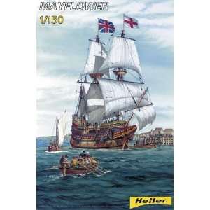  Mayflower Sailing Ship 1 150 Heller Toys & Games
