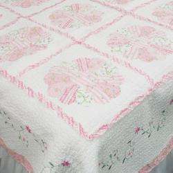 Daisy Field King size Quilt Set  