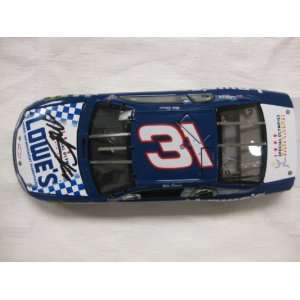  Nascar Die cast SIGNED #31 Mike Skinner Lowes 1998 Chevy 