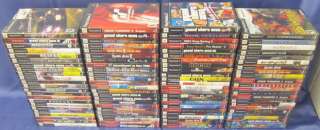 HUGE LOT OF 93 PS2 PLAYSTATION 2 GAMES WITH CASES NTSC MIXED TITLES 