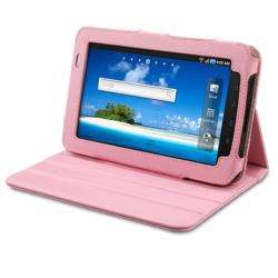 Swiss Samsung Galaxy Tab 7 Leatherware Pink Folio Case  