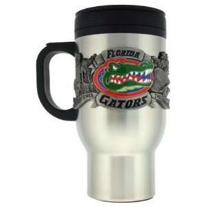  Florida Gators Stainless Steel & Pewter Travel Mug Sports 
