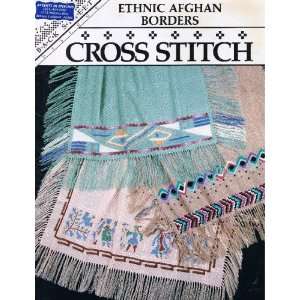 Ethnic Afghan Borders   Cross Stitch Vicki Scott  Books