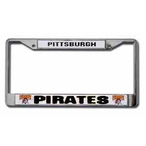  MLB Pittsburgh Pirates Car Truck SUV Chrome License Plate 