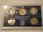 2004 S PROOF STATE QUARTERS ALL FIVE COINS DEEP CAMEOS 