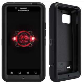   Defender Series case for Motorola DROID Bionic in Black w/Belt Clip