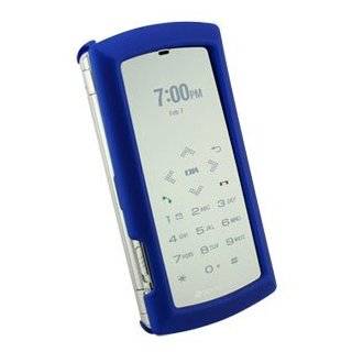 Blue Rubberized Phone Cover for Sanyo Incognito 6760 Sprint Protector 