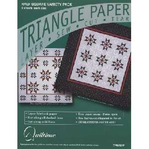  NT844 HALF SQUARE VARIETY PACK BY QUILTIME Arts, Crafts 