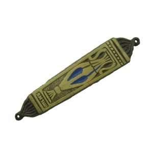  Brass Mezuzah with the Word Israel in Hebrew Everything 