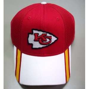   Kansas City Chiefs Structured Flax Velcro Back Hat