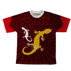  Red Lizard Desert Technical T Shirt for Youth Sports 