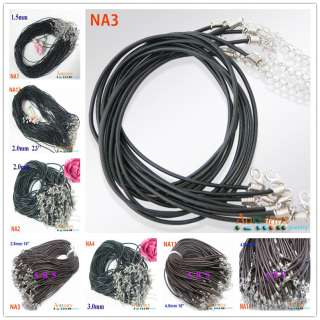   Genuine leather Cord Making thread Jewelry Necklace bracelet NA  
