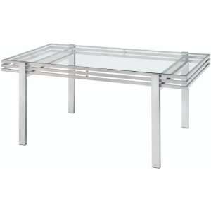  Nuevo Living Linear Dining Table: Home & Kitchen