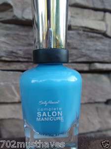 Sally Hansen COMPLETE SALON Fall 2011 • HIMALAYAN BLUE Nail Polish 