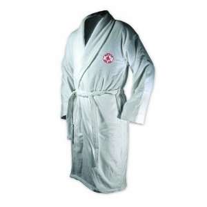    Boston Red Sox White Heavy Weight Bath Robe: Sports & Outdoors