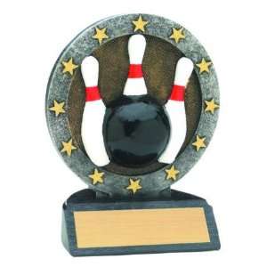  Bowling All Star Resin Award Trophy