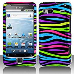 Premium HTC G2 Vanguard Rainbow Zebra Protector Case  Overstock