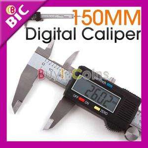150 mm 6 Digital Caliper Vernier Gauge Micrometer  