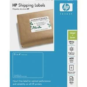  HP White Shipping Labels (3.33 x 4), 6 Labels per 