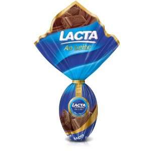 Easter Egg Milk Chocolate   Ovo De Chocolate Ao Leite   Lacta   196g 