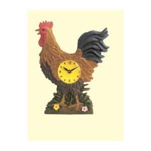  Crowing Rooster Clock   Small