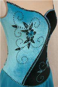 KIM Competition Ice Skating Dress Dance Adult Small  