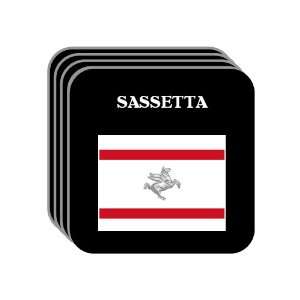  Italy Region, Tuscany (Toscana)   SASSETTA Set of 4 Mini 