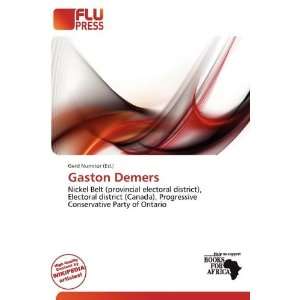  Gaston Demers (9786200508744) Gerd Numitor Books