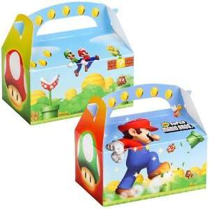  Super Mario Bros. Empty Favor Boxes 4 Pack: Toys & Games