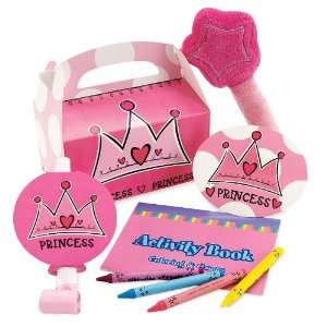  Lets Party By Birthday Princess Party Favor Box 